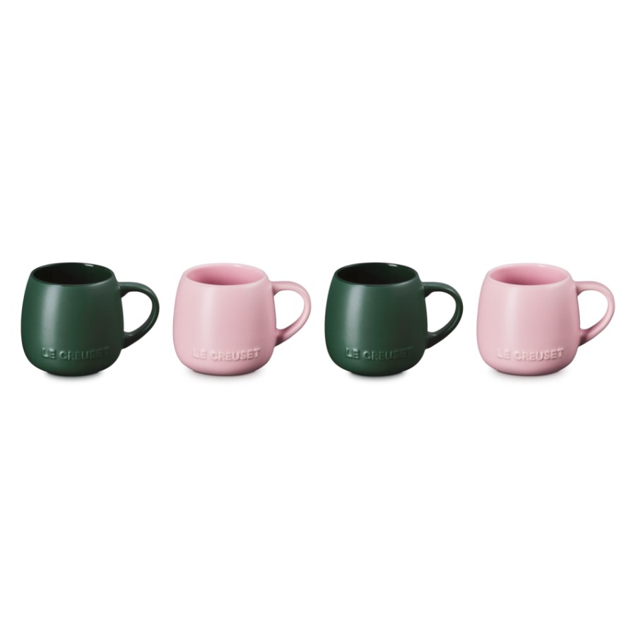 additioanl image for  Le Creuset Set of 4 Mug Blk & S/P 320 ml 